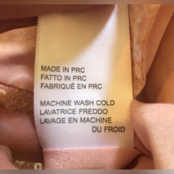 Kim Shui Pants All Over Sequin Pailette in Pink holiday Size Small Brand NWOT - Picture 13 of 15